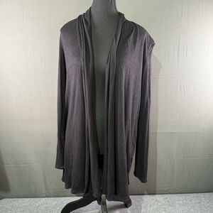 The Row Cardigan Women's L Knightsbridge Old Money Minimalist Quiet Luxury Black
